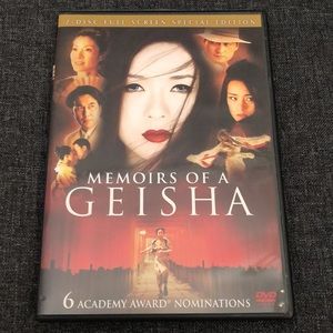 Memoirs of a Geisha (DVD, 2006, 2-Disc Set, Full Frame) Brilliant Discs